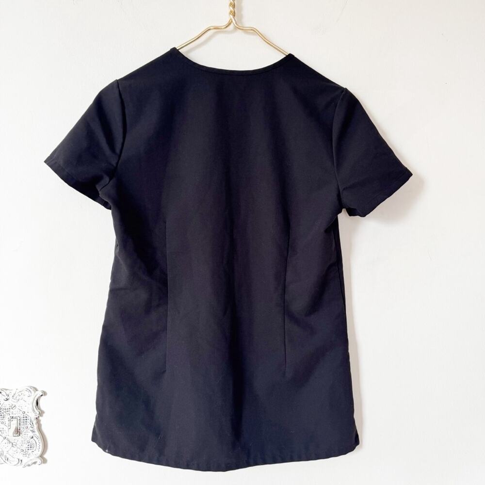 Figs lot of 2 Black Casma Three Pocket Scrub Top XXS - Picture 4 of 10